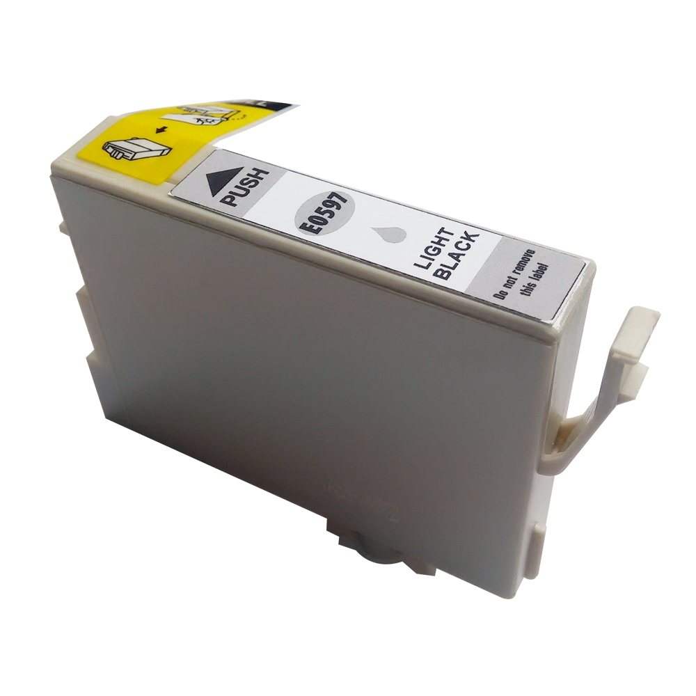 Epson T0597 Light Black Compatible Ink Cartridge